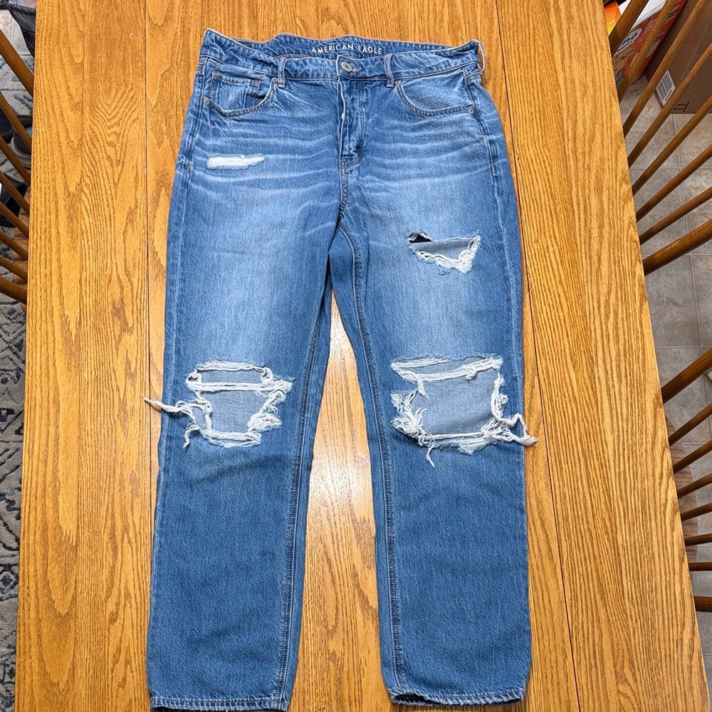 American Eagle Outfitters Button-Fly Denim